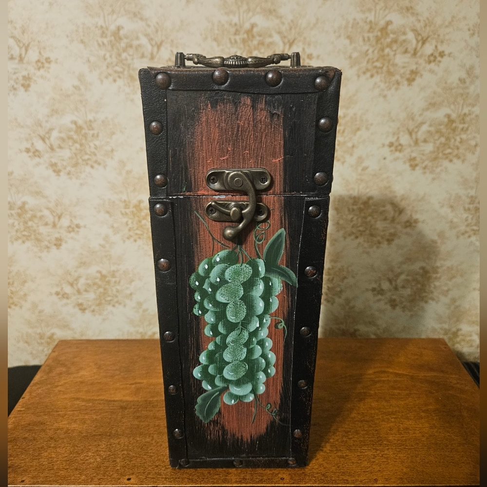Vintage Wooden Wine Box